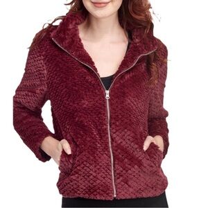 WORKSHOP Republic Clothing | Cozy Zip-Front Jacket | L